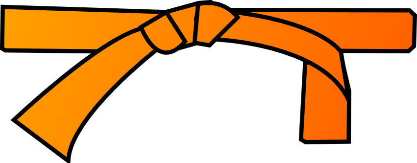 Ceinture orange